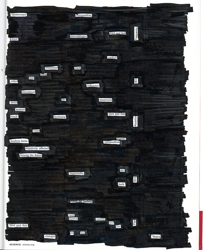 There's not much poetry in science, 2021 -